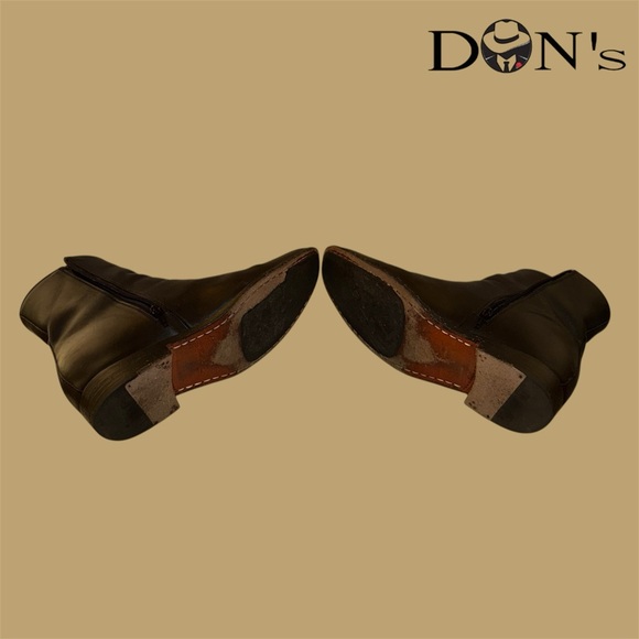 DON's Footwear Men's Handmade Elevator 100% Leather Boots - Picture 13 of 15